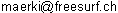 Sie m�ssen meine Email-Adresse von Hand abschreiben